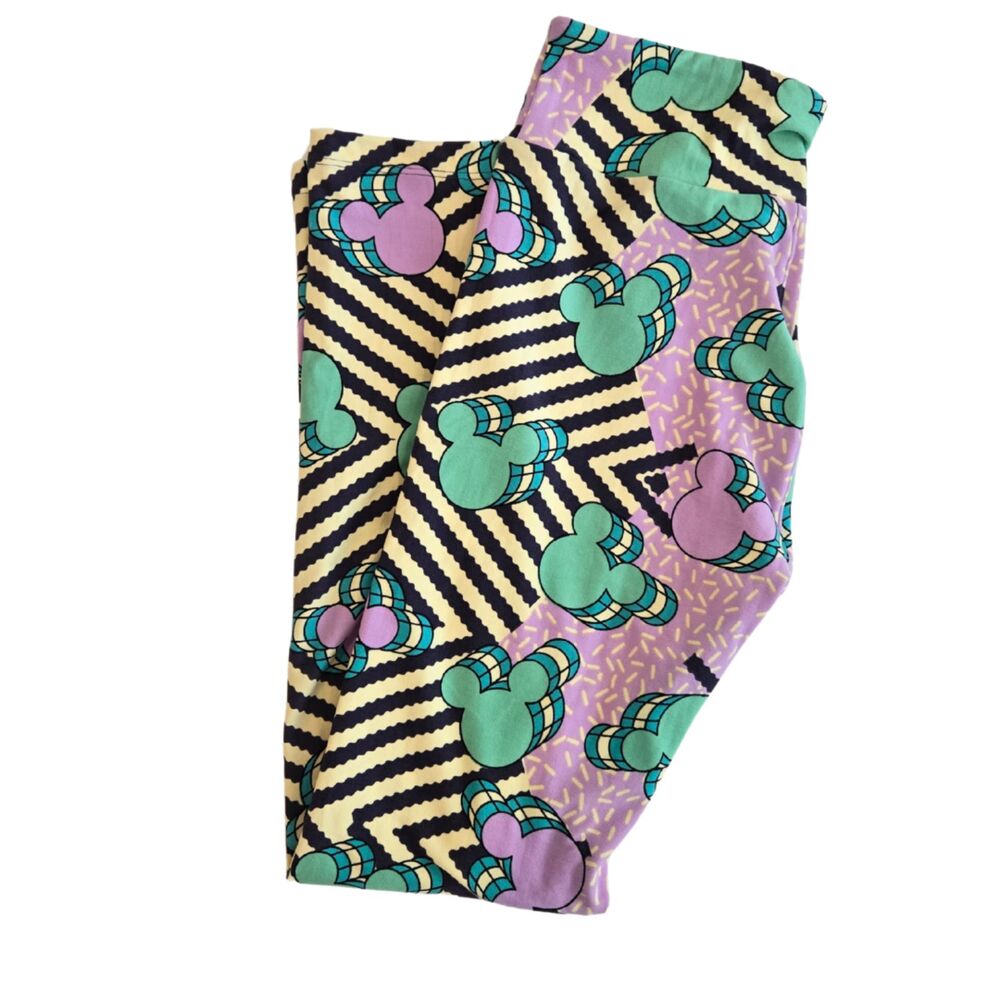 Disney Mickey Mouse LuLaRoe OS Leggings